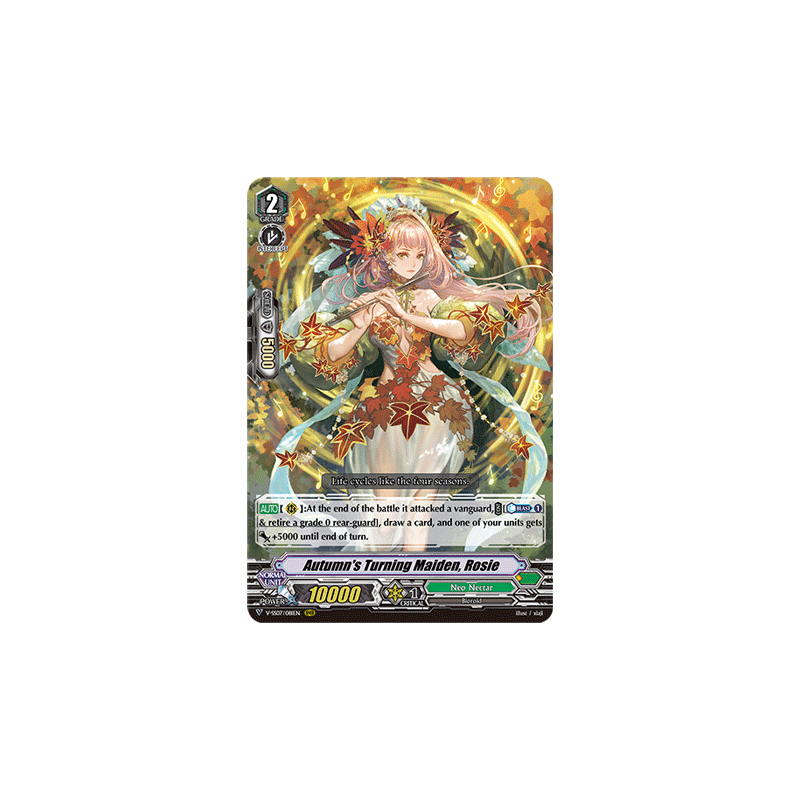 Vanguard_TCG_card_V-SS07_081EN_RRR_Autumn_s_Turning_Maiden_Rosie_CLAN_SELECTION_PLUS_Vol.1