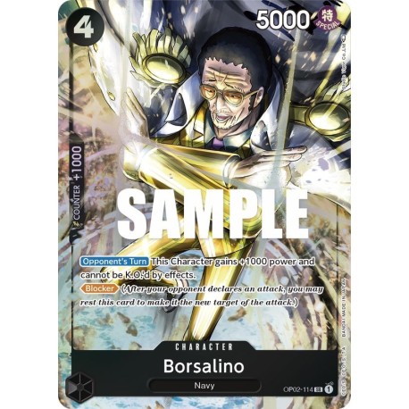 OP OP02-114 AA/SR Borsalino OP02-114 One Piece