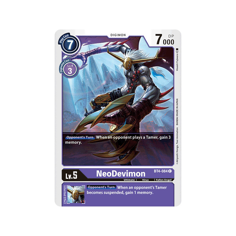 Digimon_TCG_BT4-084_NeoDevimon_Common_Great_Legend_Card_Game