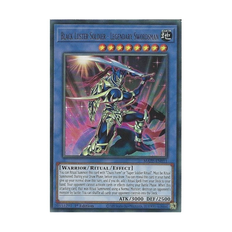 Black Luster Soldier - Speed Duel: Tournament Pack 3 - YuGiOh