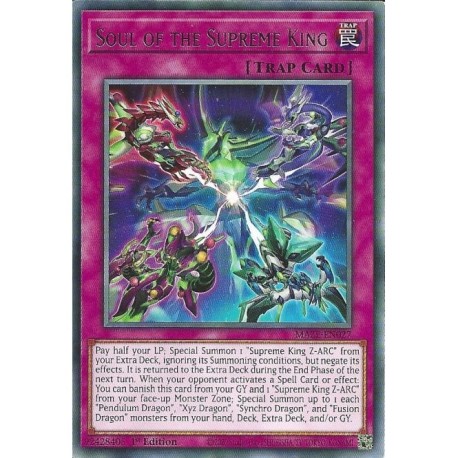 YGO MAZE-EN027 R Âme du Roi SuprêmeMAZE-EN027 Yu-gi-oh