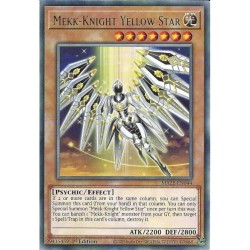 YGO MAZE-EN044 R Mekk-Knight Yellow StarMAZE-EN044 Yu-gi-oh
