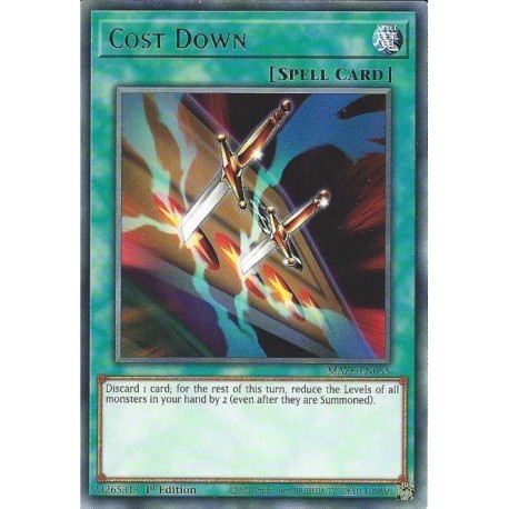 YGO MAZE-EN055 R RistourneMAZE-EN055 Yu-gi-oh