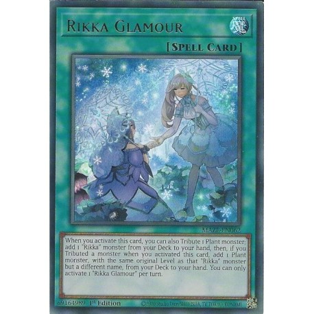 YGO MAZE-EN062 UR Glamour RikkaMAZE-EN062 Yu-gi-oh