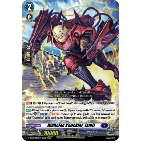 CFV D-BT09/024EN RR Diabolos Knuckler, JamilD-BT09/024EN Vanguard