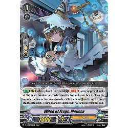 Vanguard_TCG_card_V-SS08_018EN_RRR_Witch_of_Frogs_Melissa_CLAN_SELECTION_PLUS_Vol.2