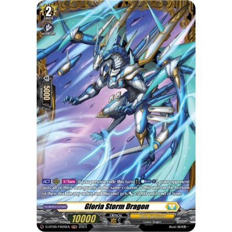 CFV D-BT09/FR26EN FR Gloria Storm DragonD-BT09/FR26EN Vanguard