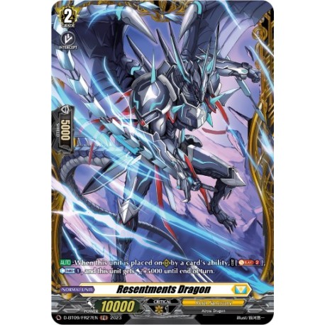 CFV D-BT09/FR27EN FR Resentments DragonD-BT09/FR27EN Vanguard