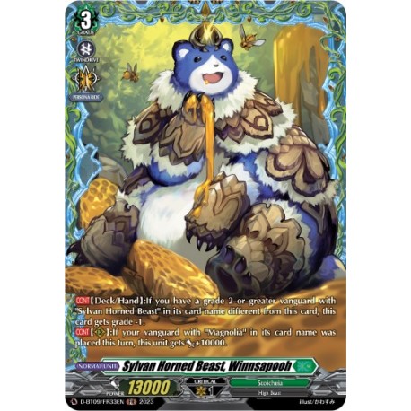 CFV D-BT09/FR33EN FR Sylvan Horned Beast, WinnsapoohD-BT09/FR33EN Vanguard