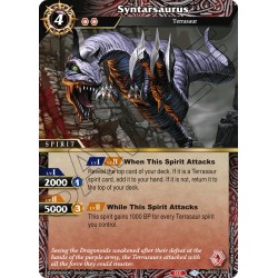 BSS01-008 R SyntarsaurusBSS01-008 Battle Spirits Saga