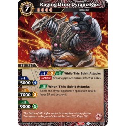 BSS01-009 R Raging Dino Dyrano RexBSS01-009 Battle Spirits Saga