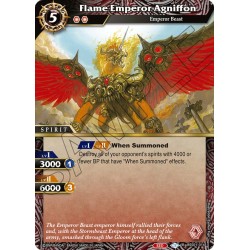 BSS01-014 R Flame Emperor AgniffonBSS01-014 Battle Spirits Saga
