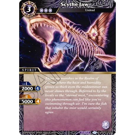 BSS01-037 C Scythe JawBSS01-037 Battle Spirits Saga