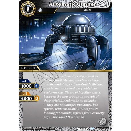 BSS01-055 C Automatic GunnerBSS01-055 Battle Spirits Saga