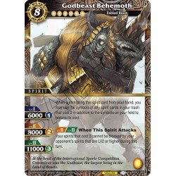 BSS01-083 X Godbeast BehemothBSS01-083 Battle Spirits Saga