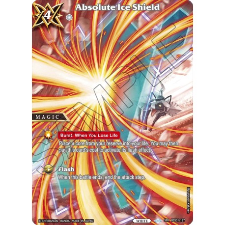 BSS01-127 SPR Absolute Ice ShieldBSS01-127 Battle Spirits Saga