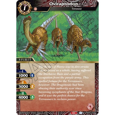 BSS01-010 H/C OviraptodonBSS01-010 Battle Spirits Saga