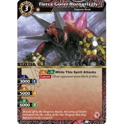 BSS01-016 H/UC Fierce Gorer HorngrizzlyBSS01-016 Battle Spirits Saga