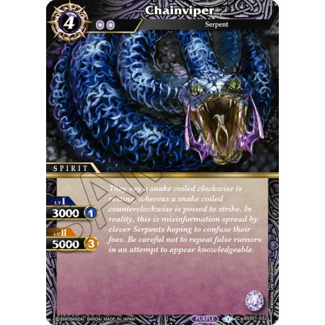 BSS01-032 H/C ChainviperBSS01-032 Battle Spirits Saga