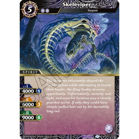 BSS01-033 H/C SkeleviperBSS01-033 Battle Spirits Saga