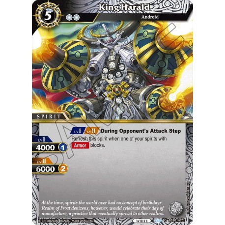 BSS01-071 H/C King HaraldBSS01-071 Battle Spirits Saga