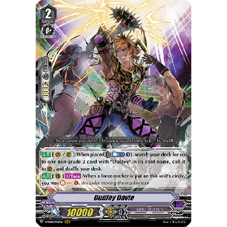 Vanguard_TCG_card_V-SS08_051EN_RRR_Dudley_Davie_CLAN_SELECTION_PLUS_Vol.2