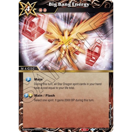 BSS01-117 H/R Big Bang EnergyBSS01-117 Battle Spirits Saga