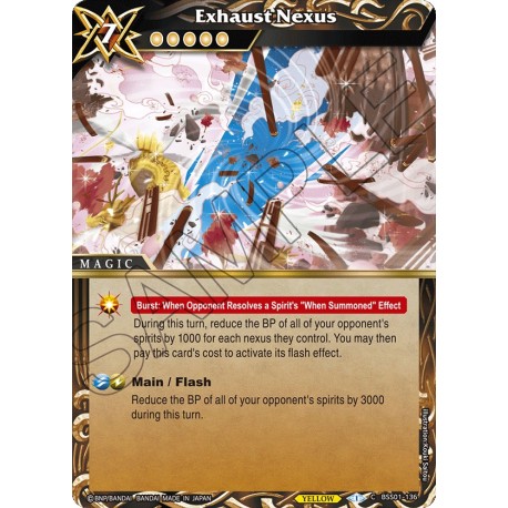 BSS01-136 H/C Exhaust NexusBSS01-136 Battle Spirits Saga