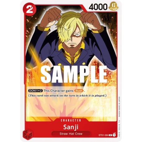 OP ST01-004 C Sanji ST01-004 One Piece