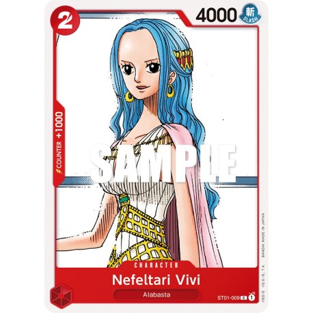OP ST01-009 C Nefeltari Vivi ST01-009 One Piece