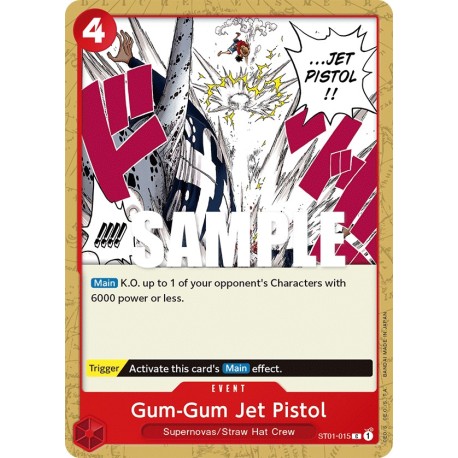 ST01-015 C Gum-Gum Jet Pistol - Starter Deck One Piece