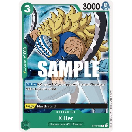 OP ST02-005 C Killer ST02-005 One Piece