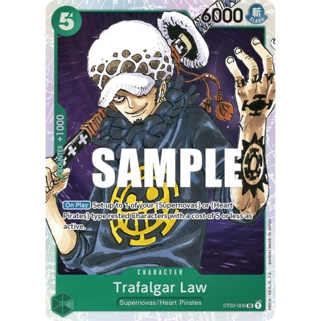 OP ST02-009 SR Trafalgar Law ST02-009 One Piece