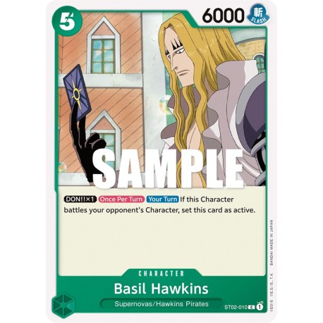 OP ST02-010 C Basil Hawkins ST02-010 One Piece