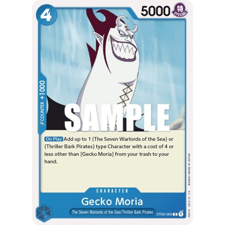 OP ST03-004 C Gecko Moria ST03-004 One Piece