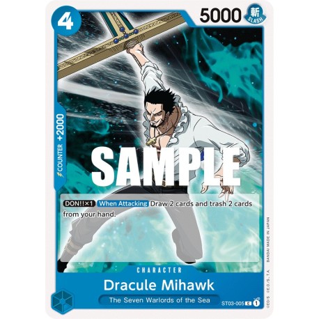 OP ST03-005 C Dracule Mihawk ST03-005 One Piece