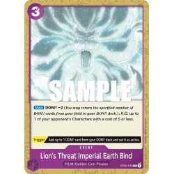 OP ST05-016 C Lion's Threat Imperial Earth Bind ST05-016 One Piece
