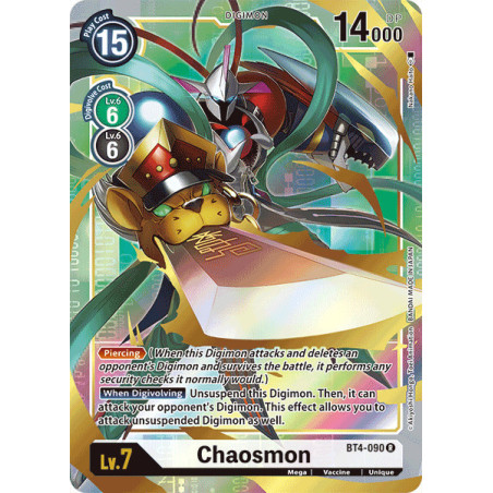 Digimon_TCG_BT4-090_AA_Chaosmon_Alternative_Art_Great_Legend_Card_Game