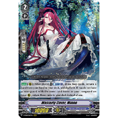 Vanguard_TCG_card_V-SS08_067EN_RRR_Masterly_Cover_Minne_CLAN_SELECTION_PLUS_Vol.2
