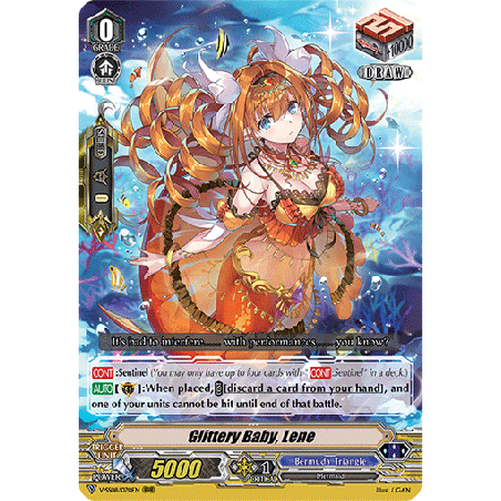 Vanguard_TCG_card_V-SS08_070EN_RRR_Glittery_Baby_Lene_CLAN_SELECTION_PLUS_Vol.2