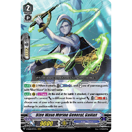 Vanguard_TCG_card_V-SS08_072EN_RRR_Blue_Wave_Marine_General_Galliot_CLAN_SELECTION_PLUS_Vol.2