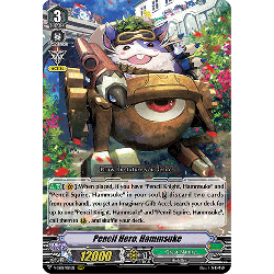 Vanguard_TCG_card_V-SS08_081EN_RRR_Pencil_Hero_Hammsuke_CLAN_SELECTION_PLUS_Vol.2