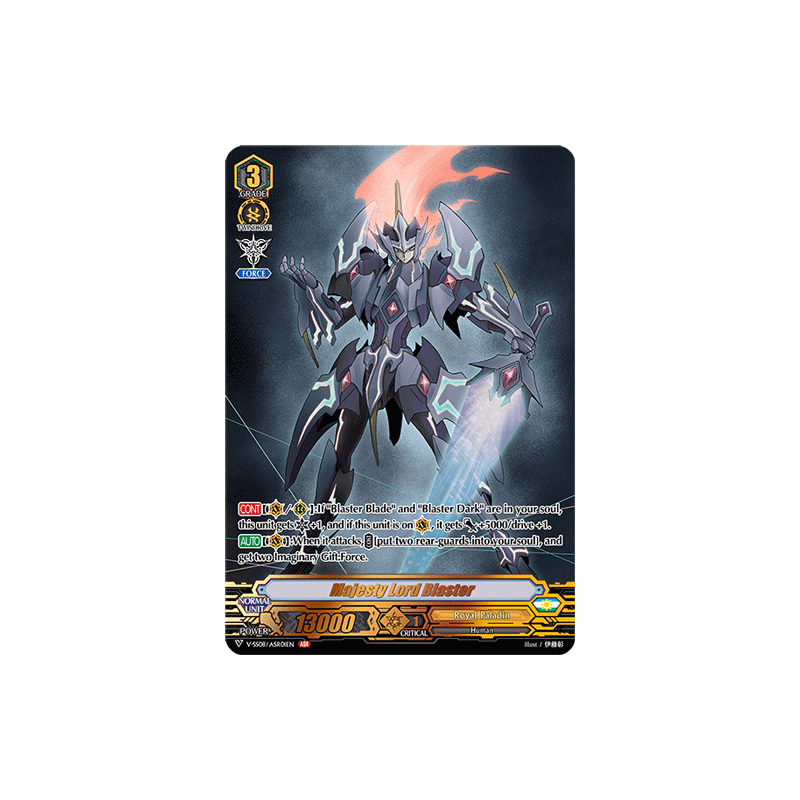 Vanguard_TCG_card_V-SS08_ASR01EN_ASR_Majesty_Lord_Blaster_CLAN_SELECTION_PLUS_Vol.2