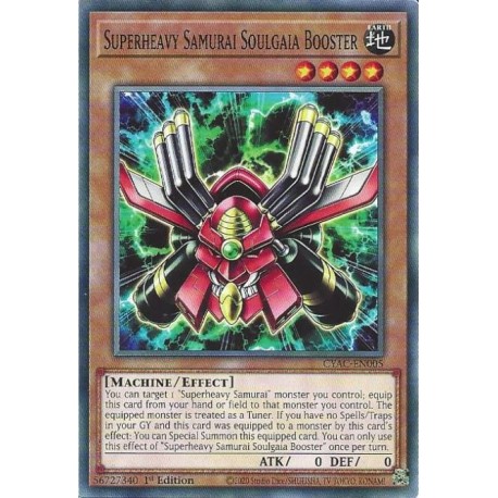 YGO CYAC-EN005 C Propulseur Gaïâme Samouraï SupralourdCYAC-EN005 Yu-gi-oh