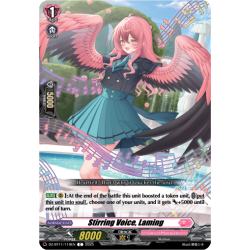 Vanguard_TCG_card_DZ-BT11_119EN_C_Stirring_Voice_Laming_Symphony_of_Might_Bloom