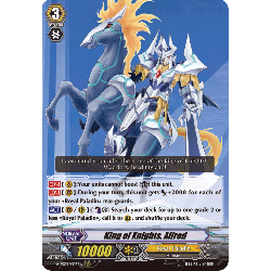 Vanguard_TCG_card_V-SS09_003EN_RRR_King_of_Knights_Alfred_REVIVAL_SELECTION