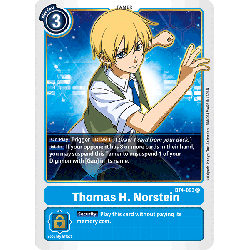 Digimon_TCG_BT4-093_Thomas_H._Norstein_Rare_Great_Legend_Card_Game