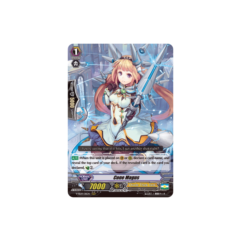 Vanguard_TCG_card_V-SS09_011EN_RRR_Cone_Magus_REVIVAL_SELECTION