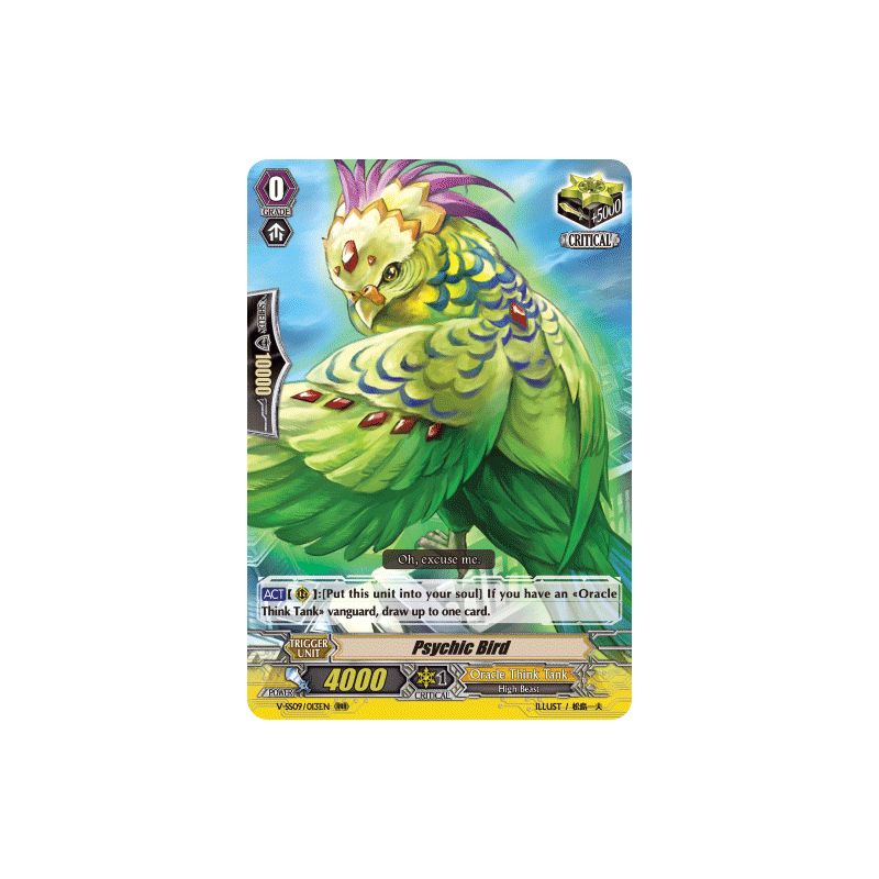 Vanguard_TCG_card_V-SS09_013EN_RRR_Psychic_Bird_REVIVAL_SELECTION