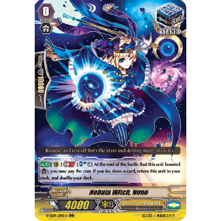 Vanguard_TCG_card_V-SS09_014EN_RRR_Nebula_Witch_Nono_REVIVAL_SELECTION